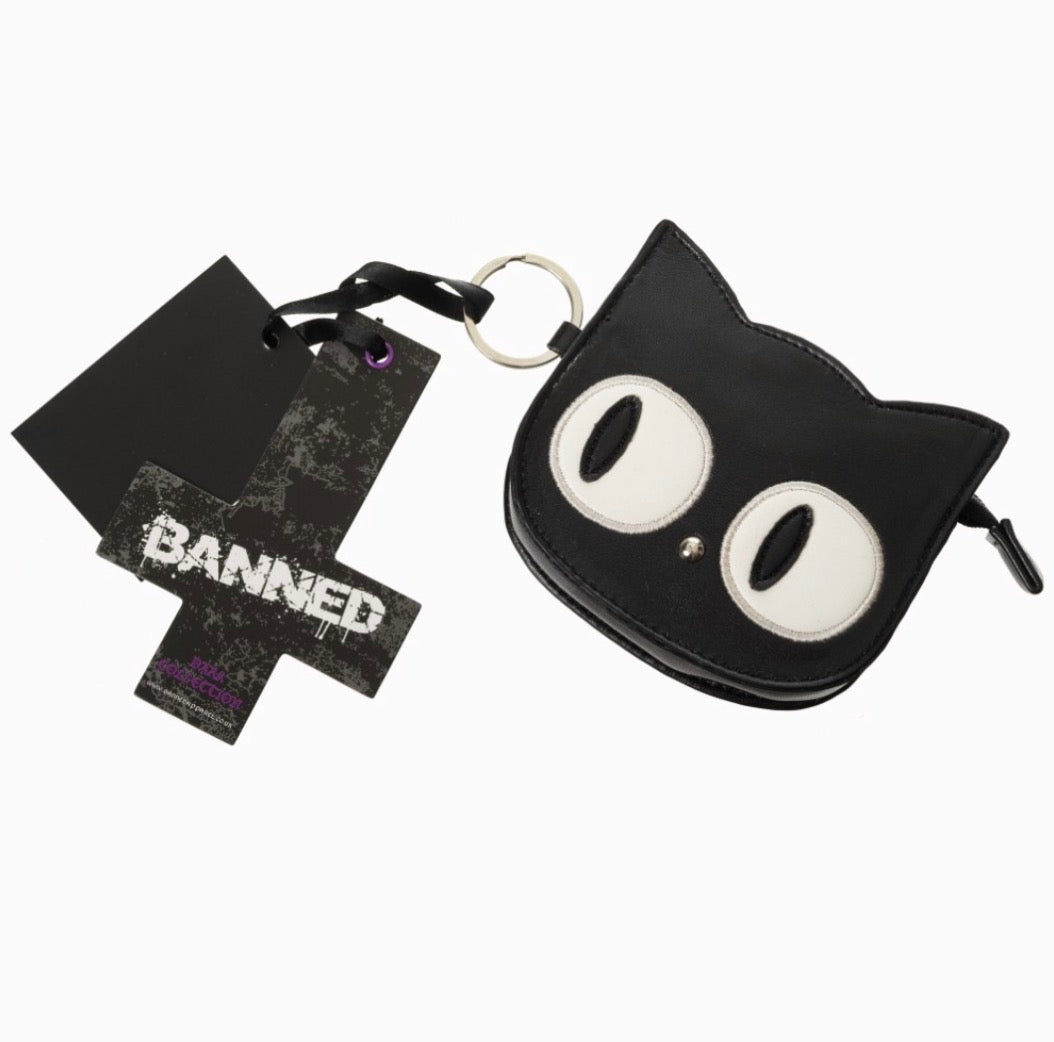 Eye of the Beholder Cat Coin Purse