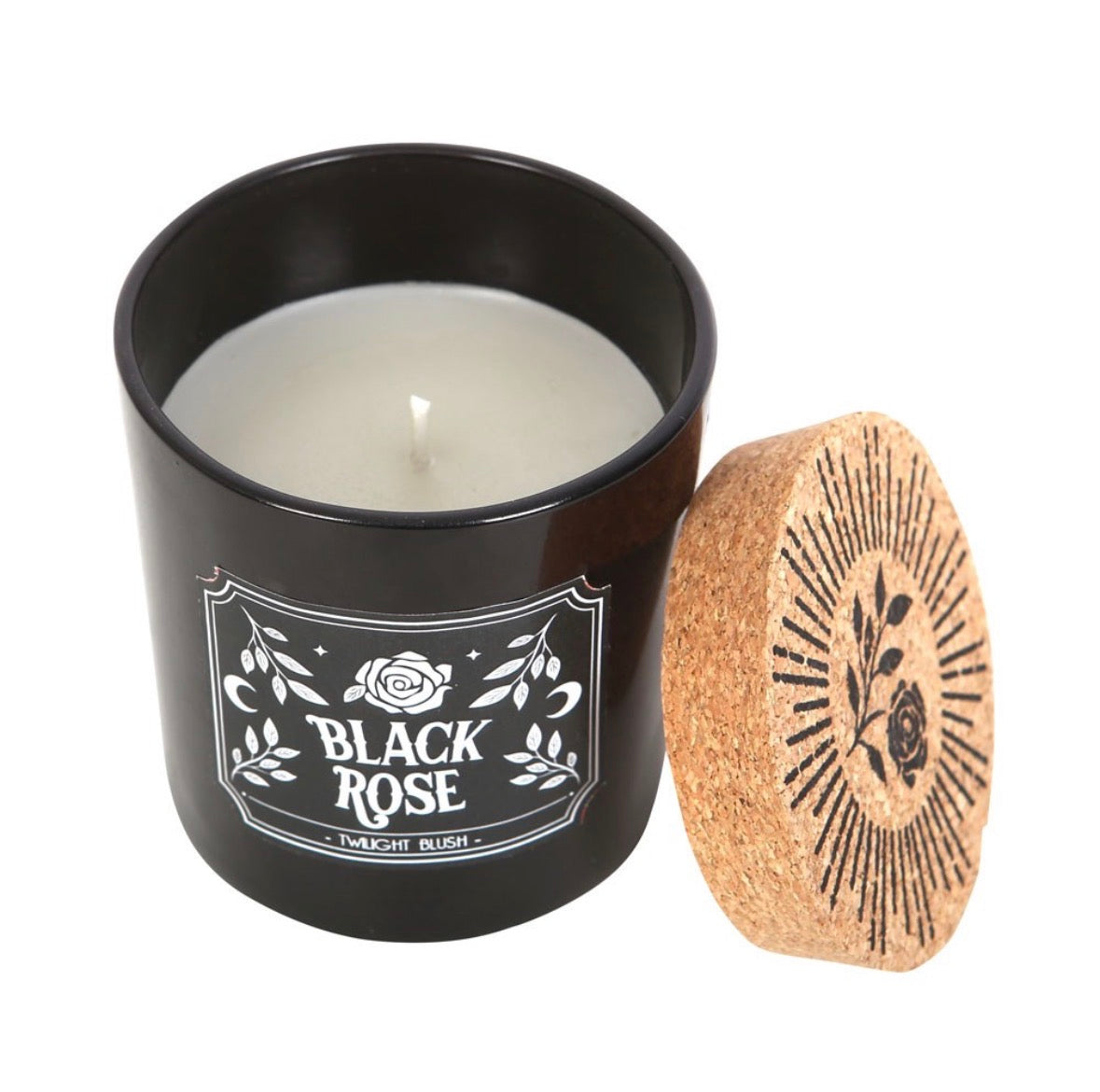 Black Rose Twilight Blush boxed Candle