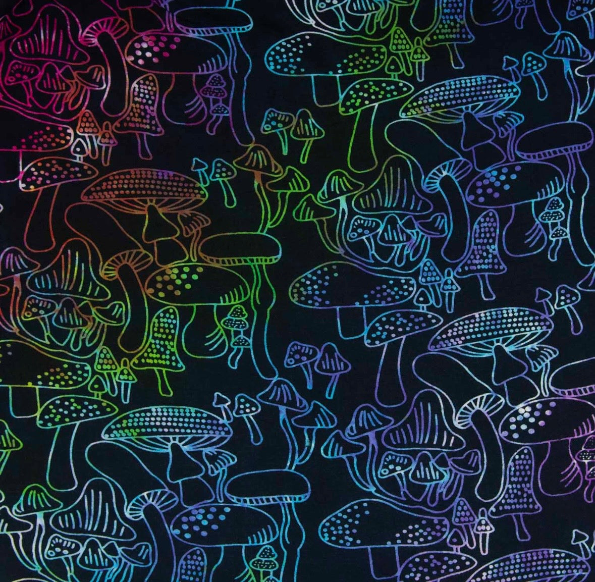Magical Mushrooms Tie Top