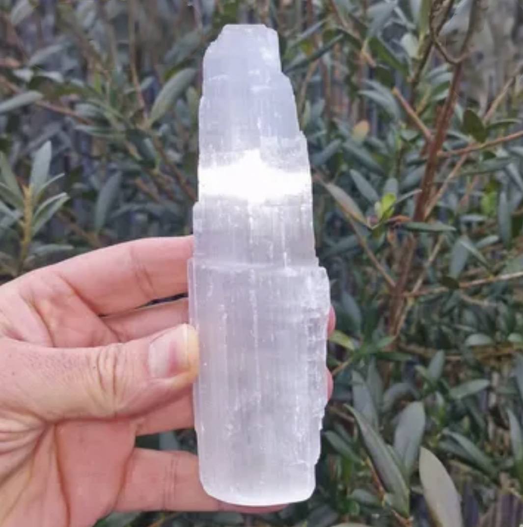 Selenite Tower 15cm