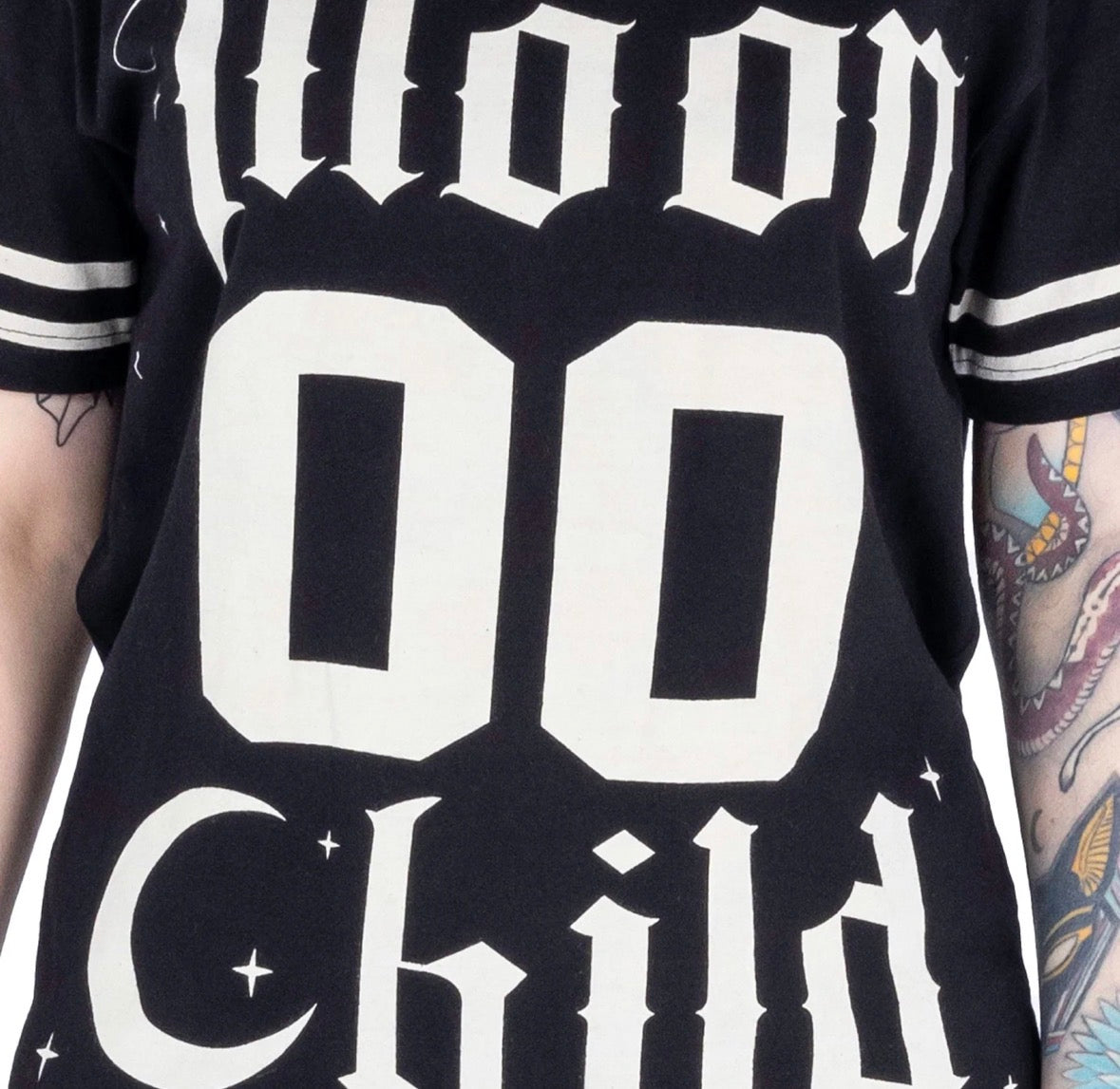 Moon Child Varsity Top