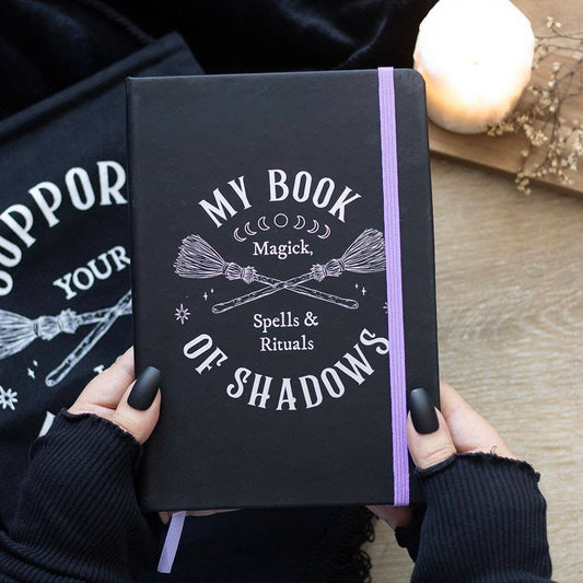 The Coven Club My Book of Shadows Witchy A5 Notebook