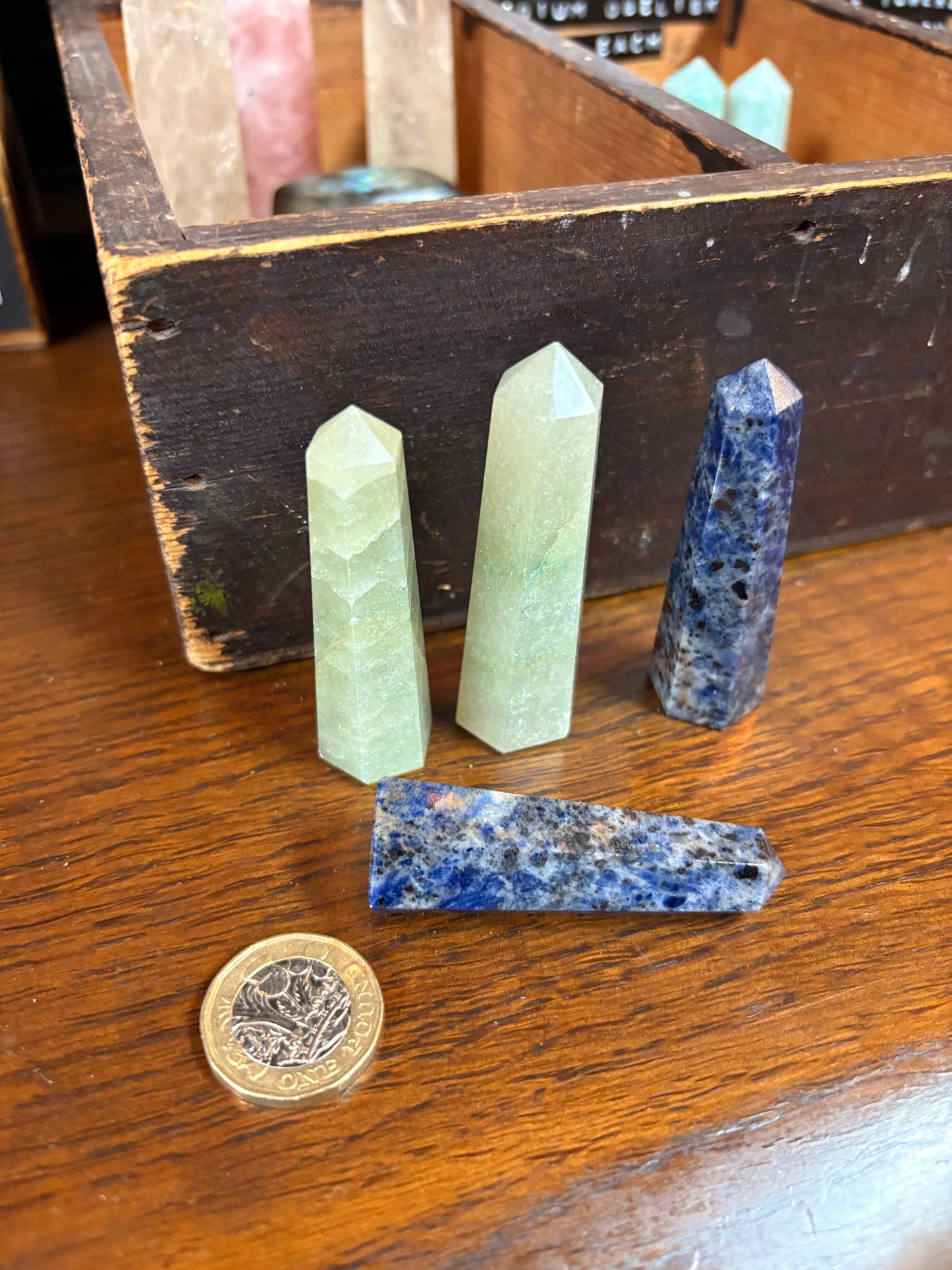 Medium Sodalite Obelisk Tower 5-7cm