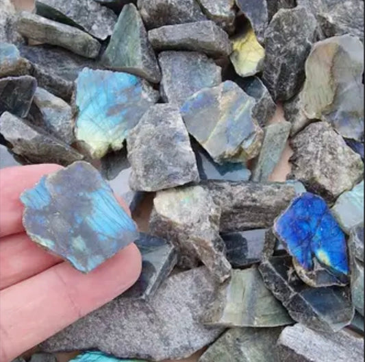 Labradorite crystal Slice