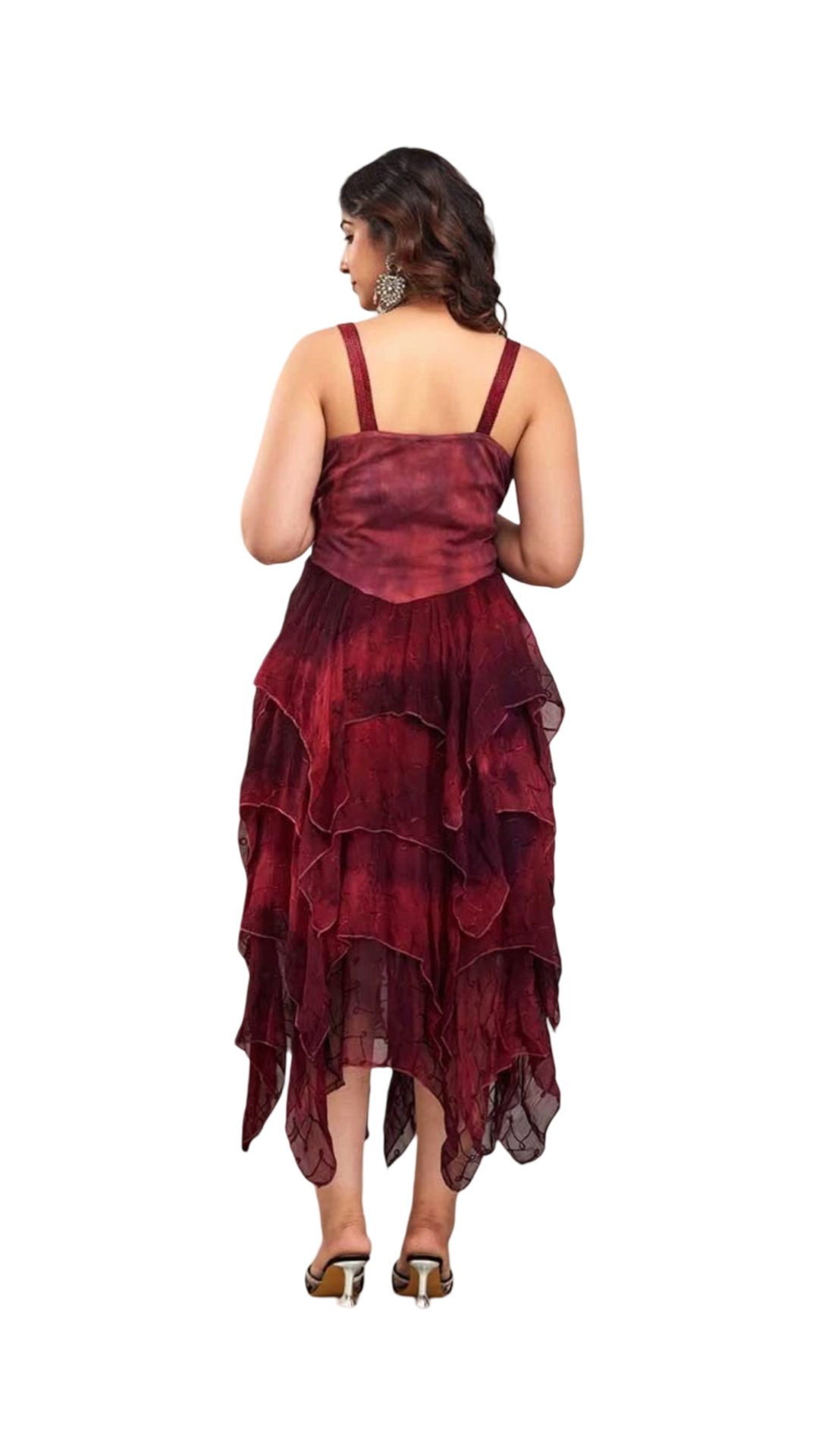 Ribbon Front pixie hem dress