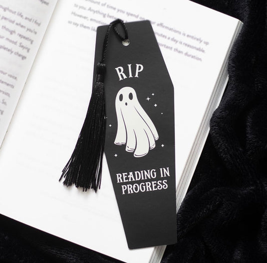 RIP Reading in Progress Bookmark