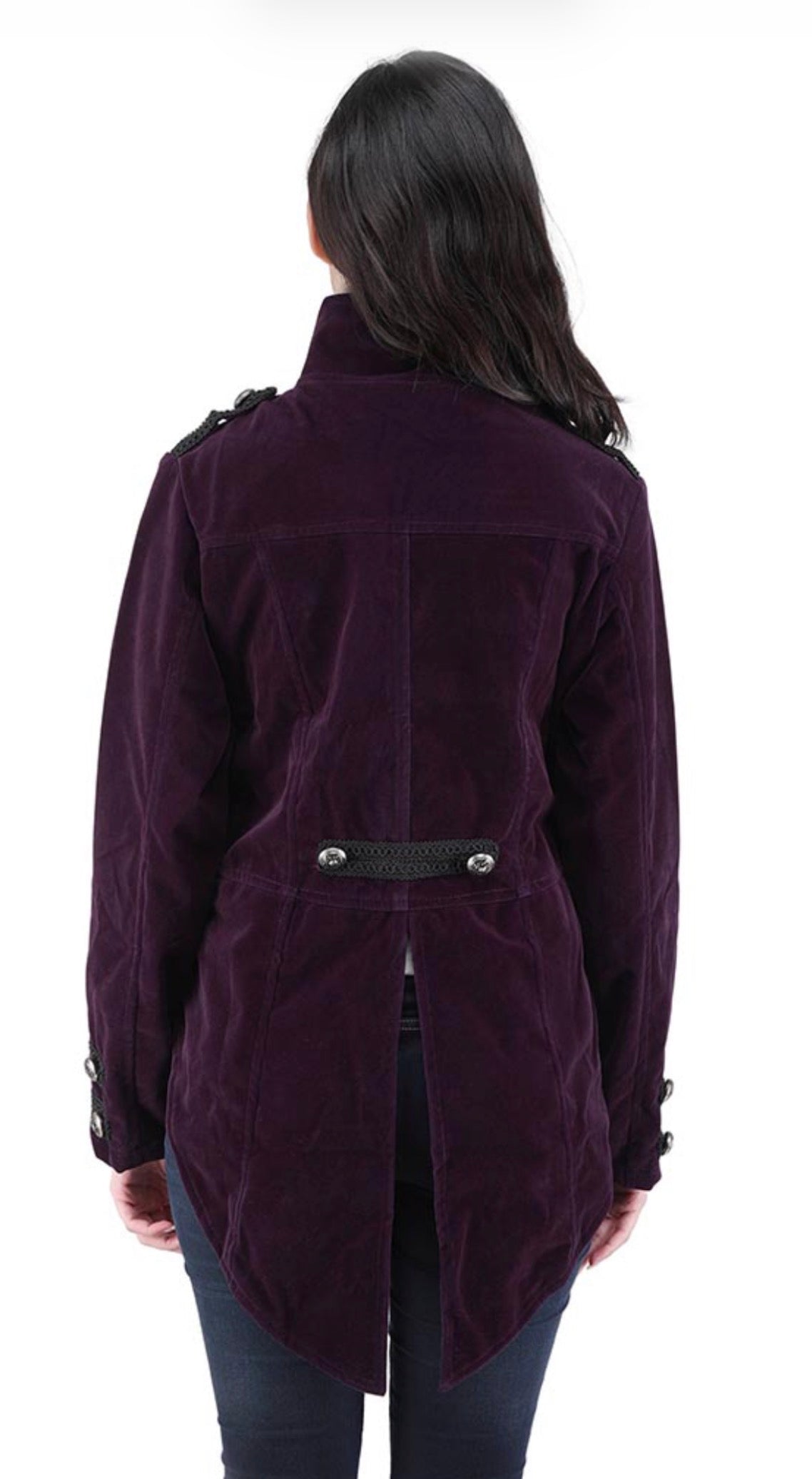 Purple Velvet Jacket