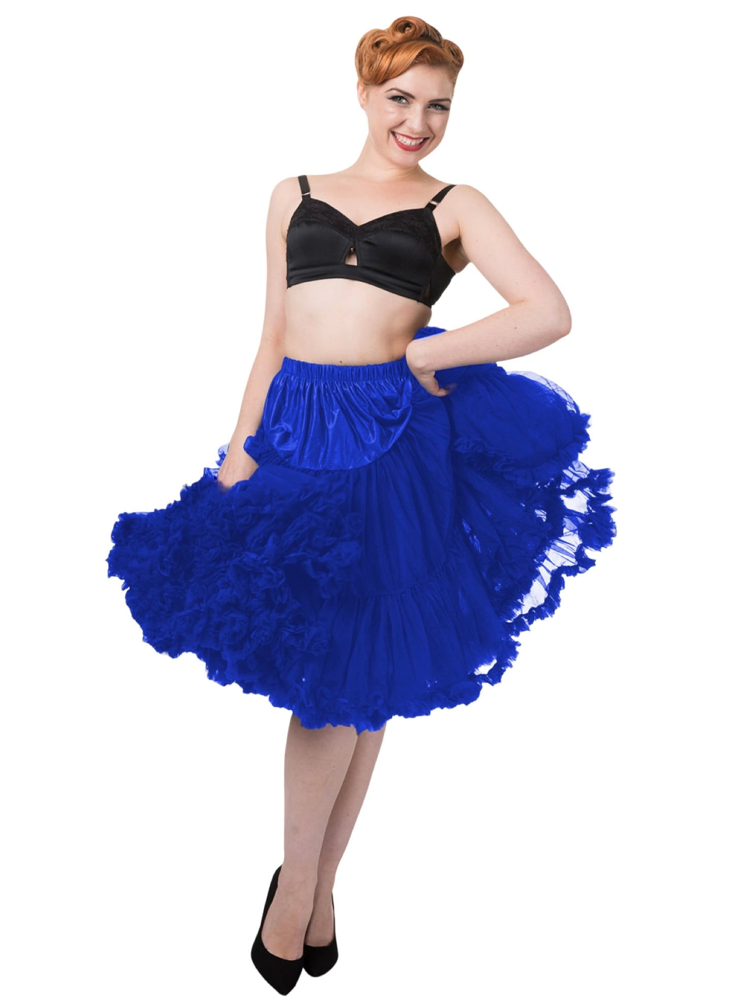 Full Dancing Petticoat Royal Blue ( New style)