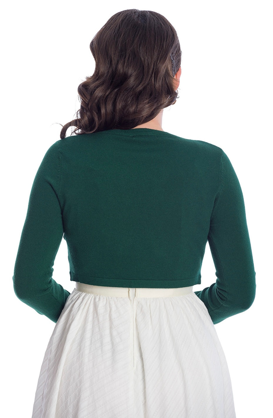 Flicker Bolero Bottle Green