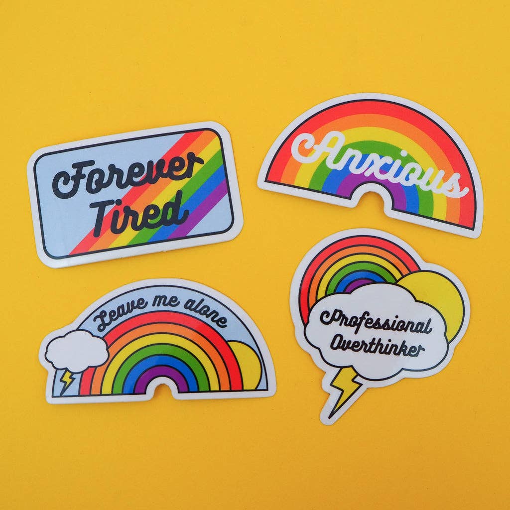 Forever Tired Vinyl Sticker