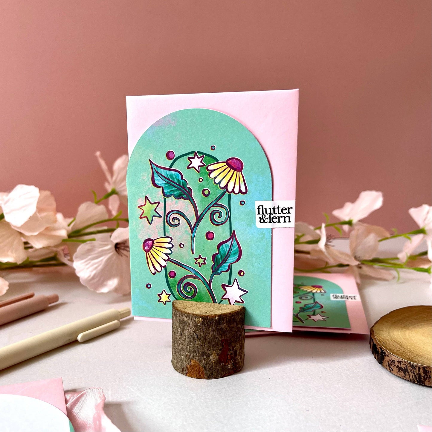 Florals Arch - A7 Card