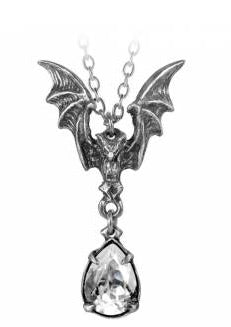 “La Nuit” Bat Pendant Necklace