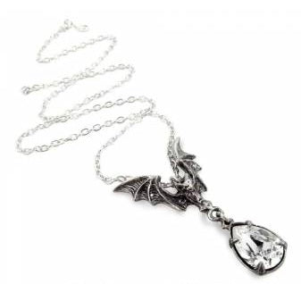 “La Nuit” Bat Pendant Necklace
