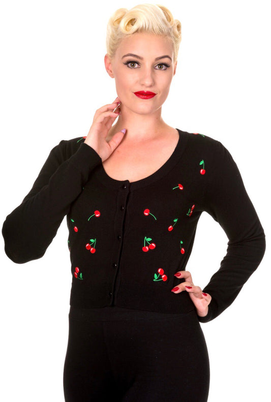 Drive me Crazy Cherry Cardigan