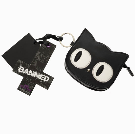 Eye of the Beholder Cat Coin Purse