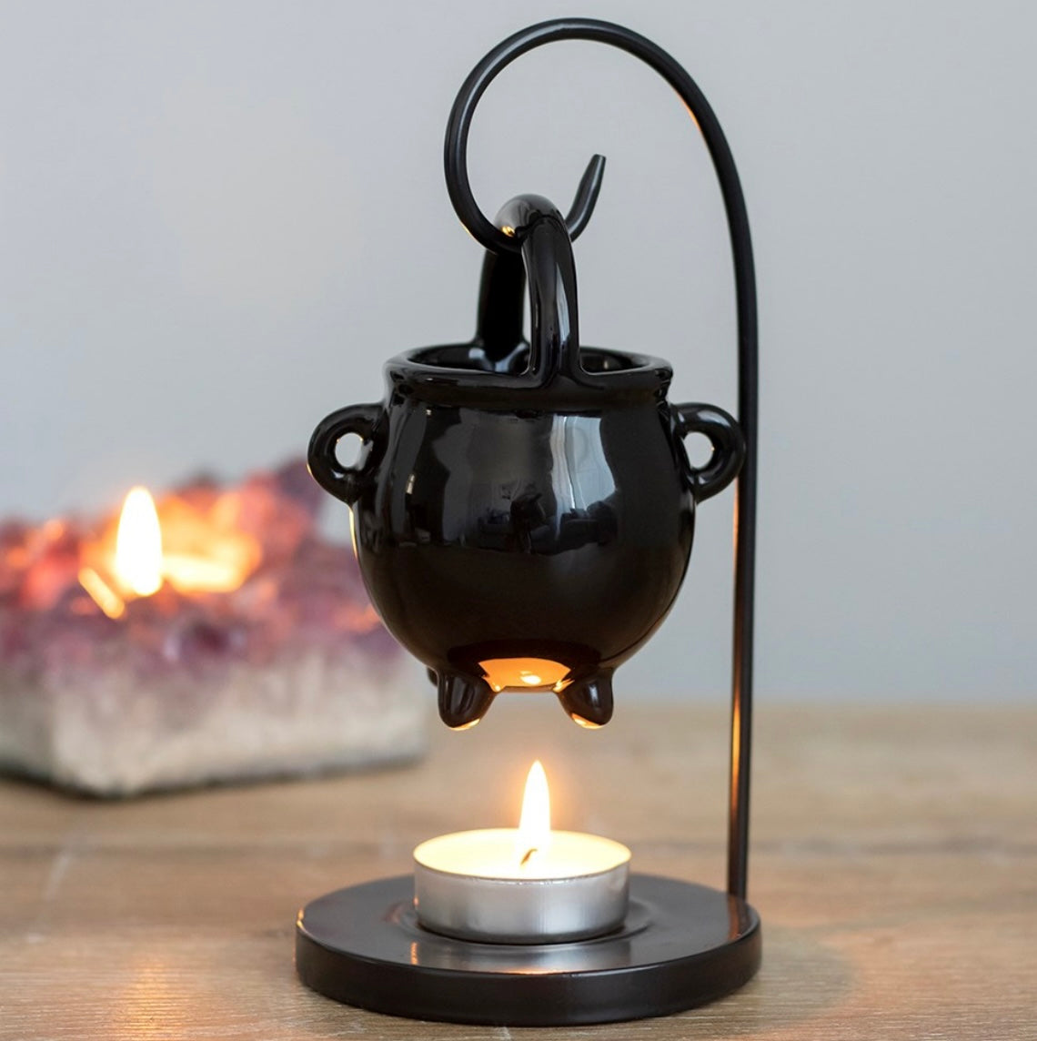 Hanging Cauldron Oil Burner