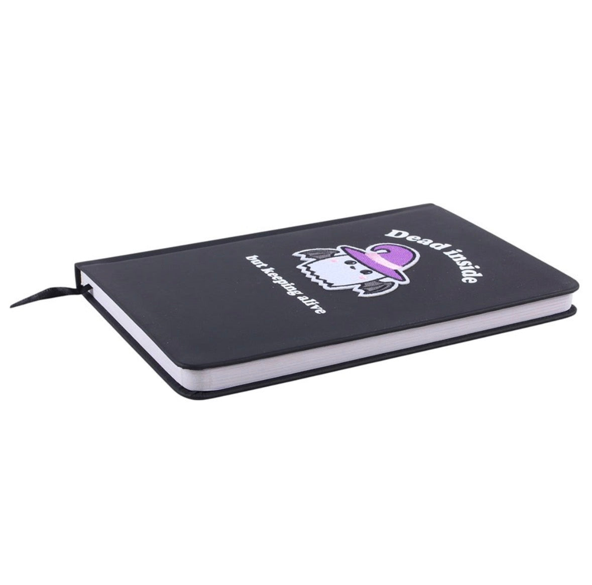 Cute Ghost prompted Mindfulness Journal