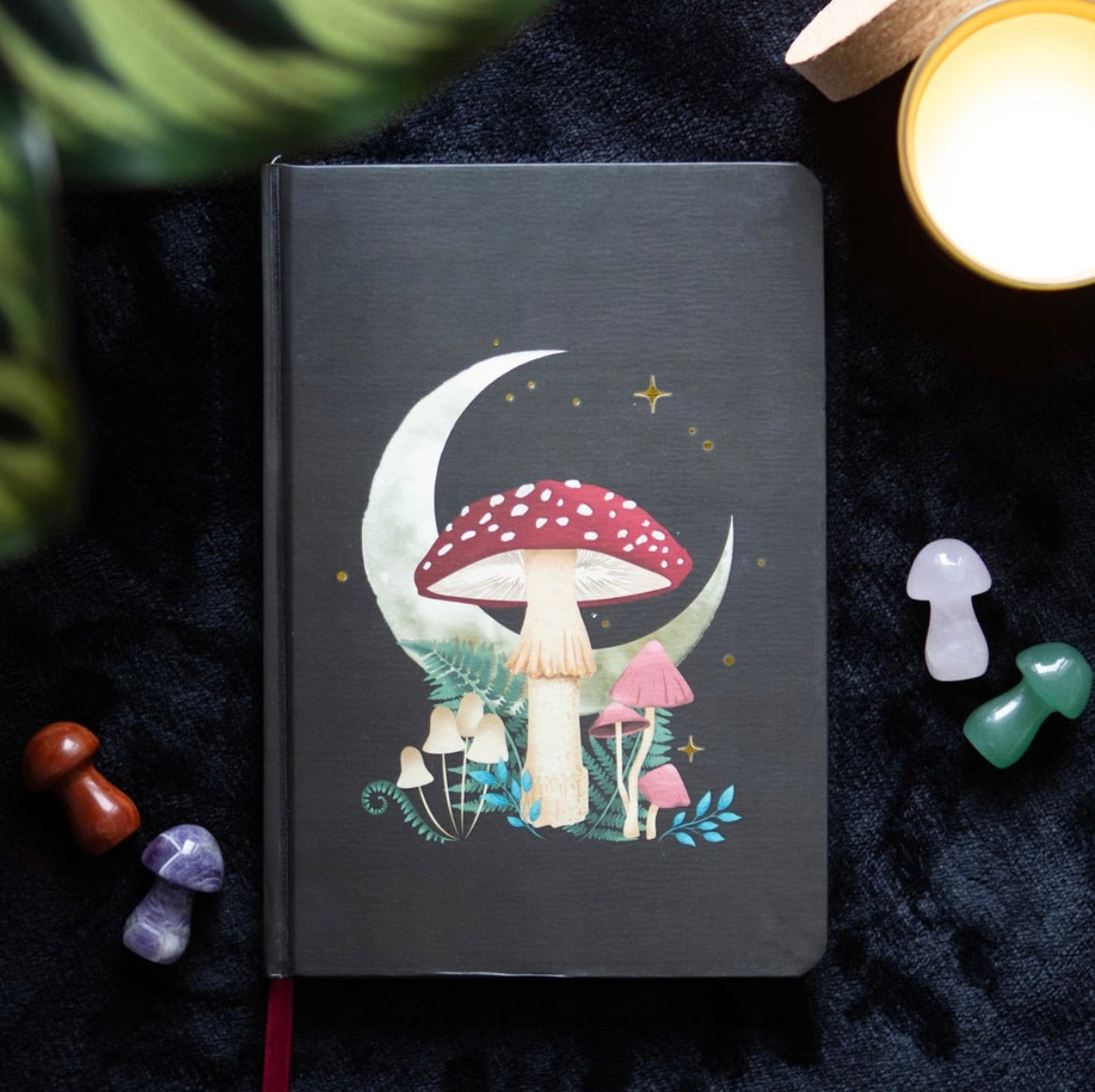 Forest mushroom notebook