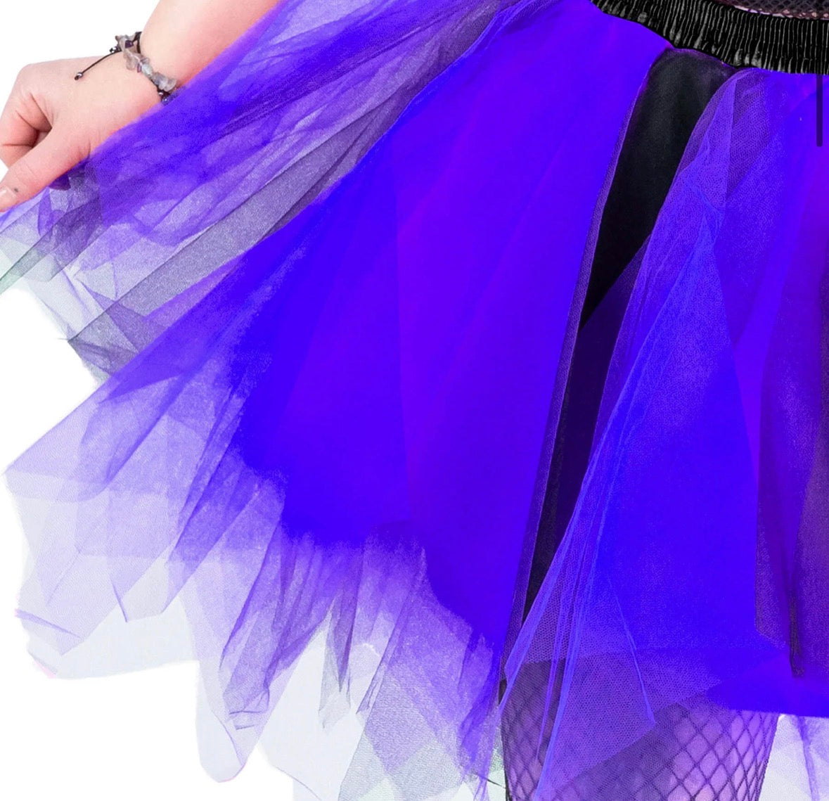 Caelia Tutu Skirt Black & Purple