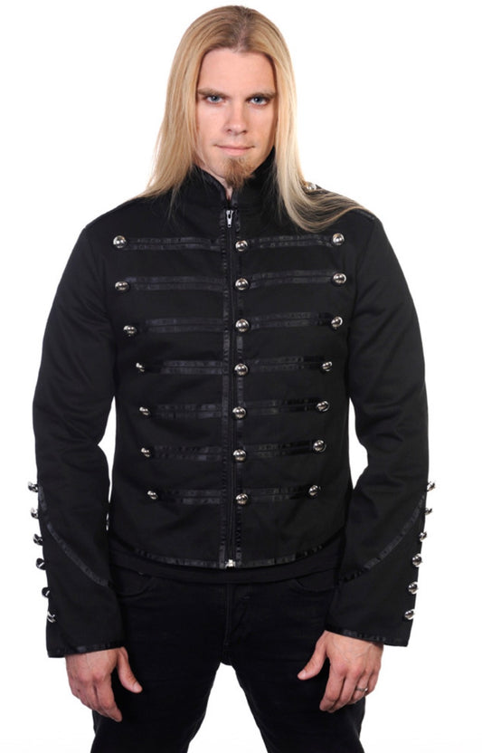 Military Drummer Jacket Black