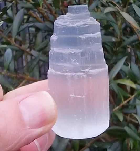 Selenite Tower 6cm