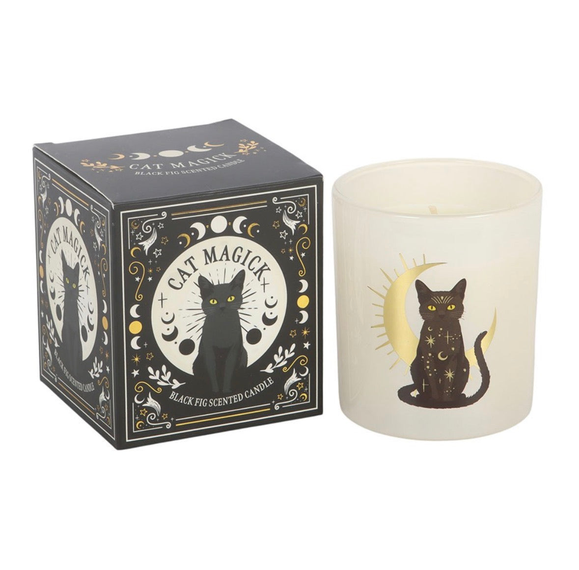 Black Magick Cat Black Fig Candle
