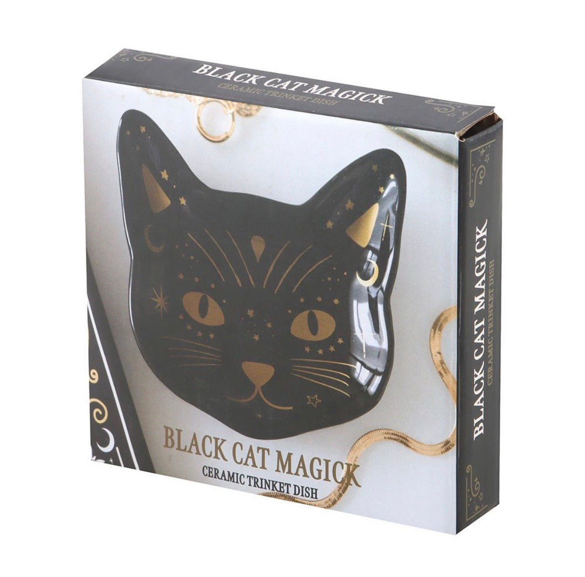 Magick Black Cat Trinket Dish
