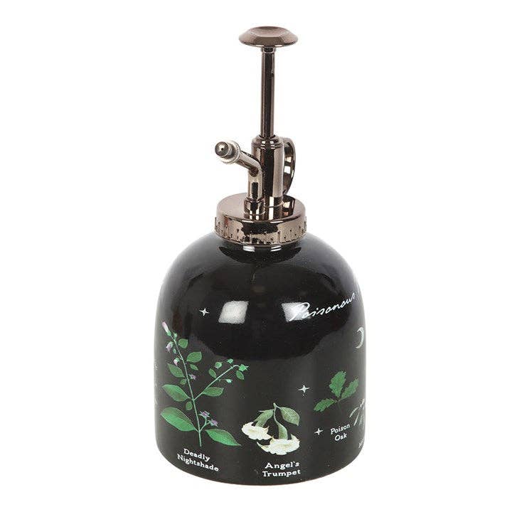 Poisonous Plants Ceramic Gothic Botanical Plant Mister