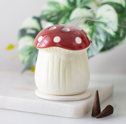Mushroom Incense cone holder