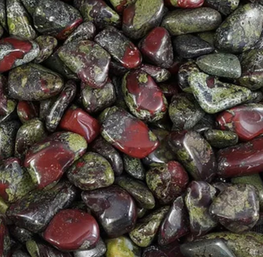 Jasper Dragon stone Tumblestone