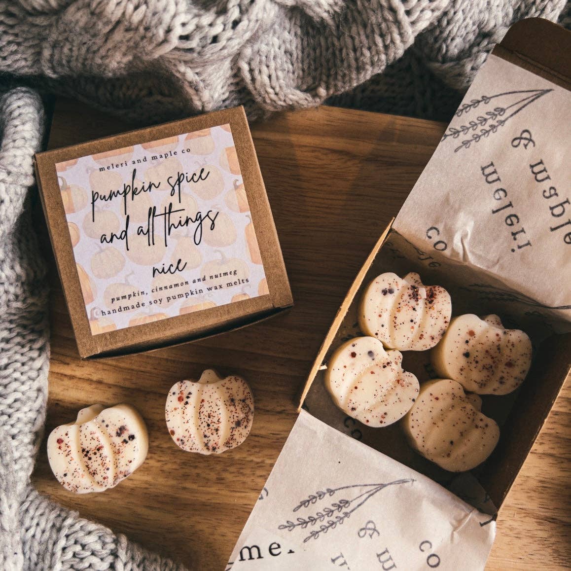 Caramel Apple Pumpkin Patch / Autumn Fall Soy Wax Melts