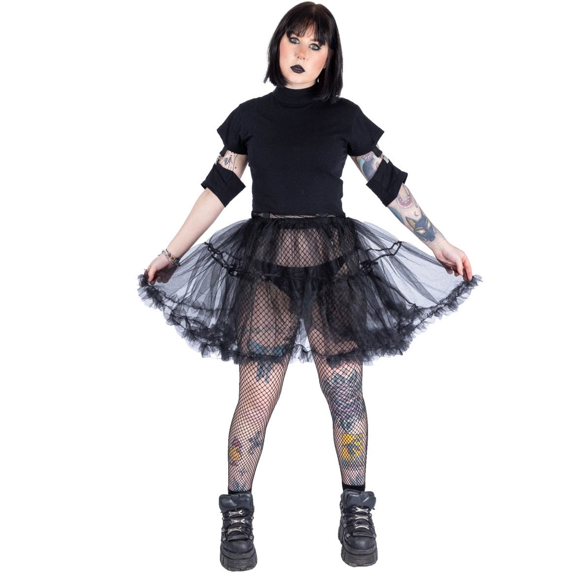Amira layering Tutu Skirt Black