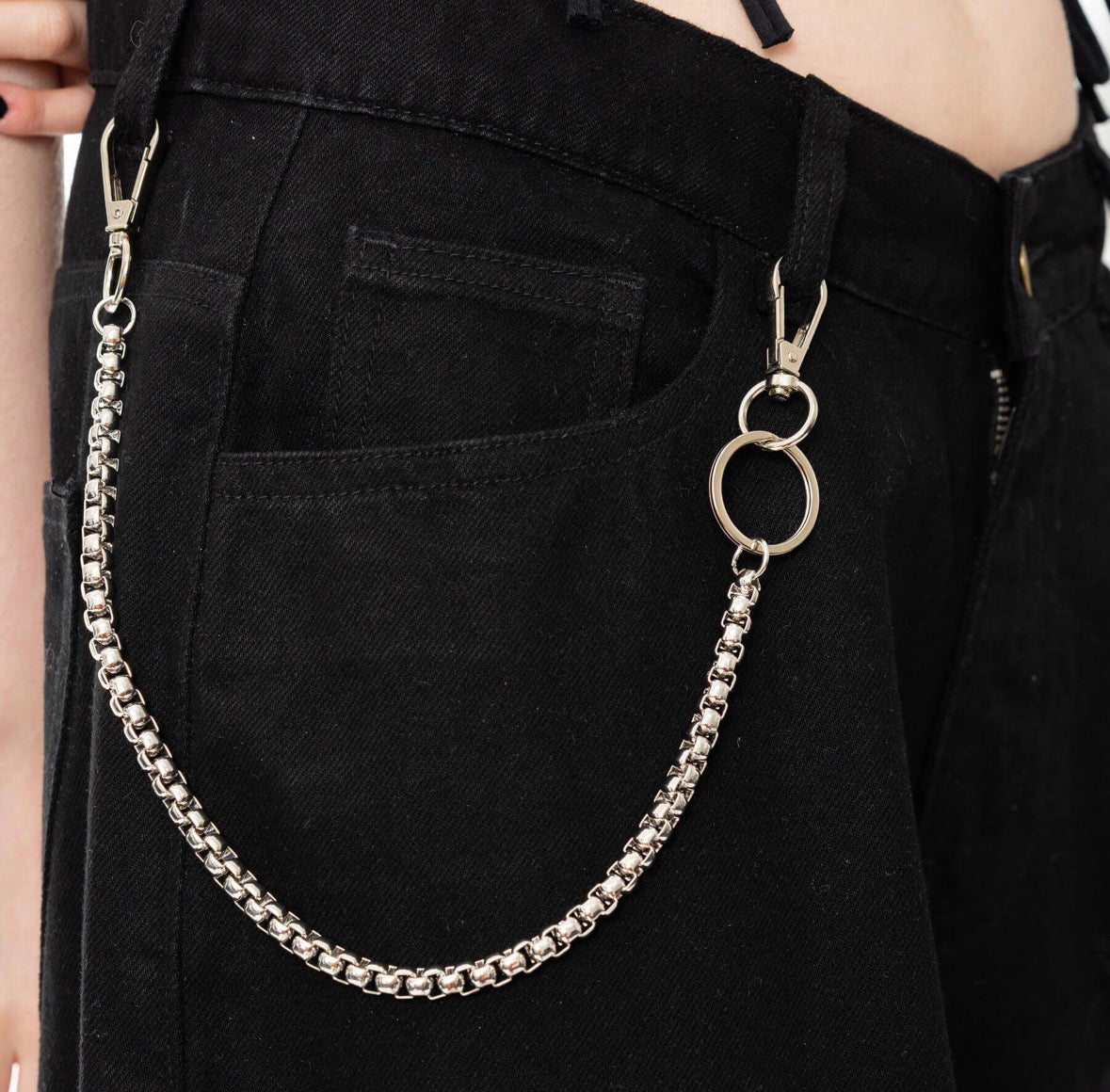 Prism Silvertone 30cm chain