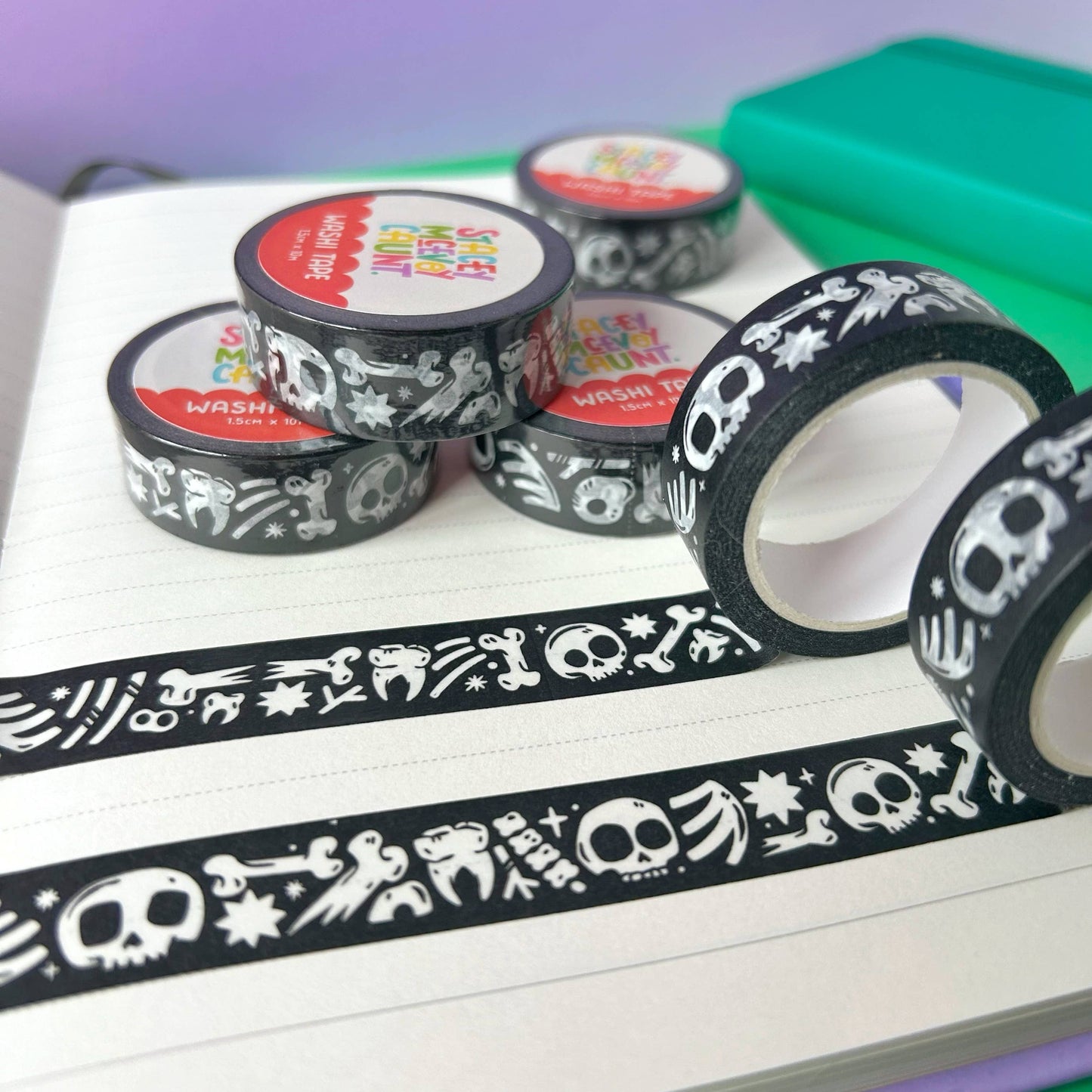 Skull and Bones Washi Tape