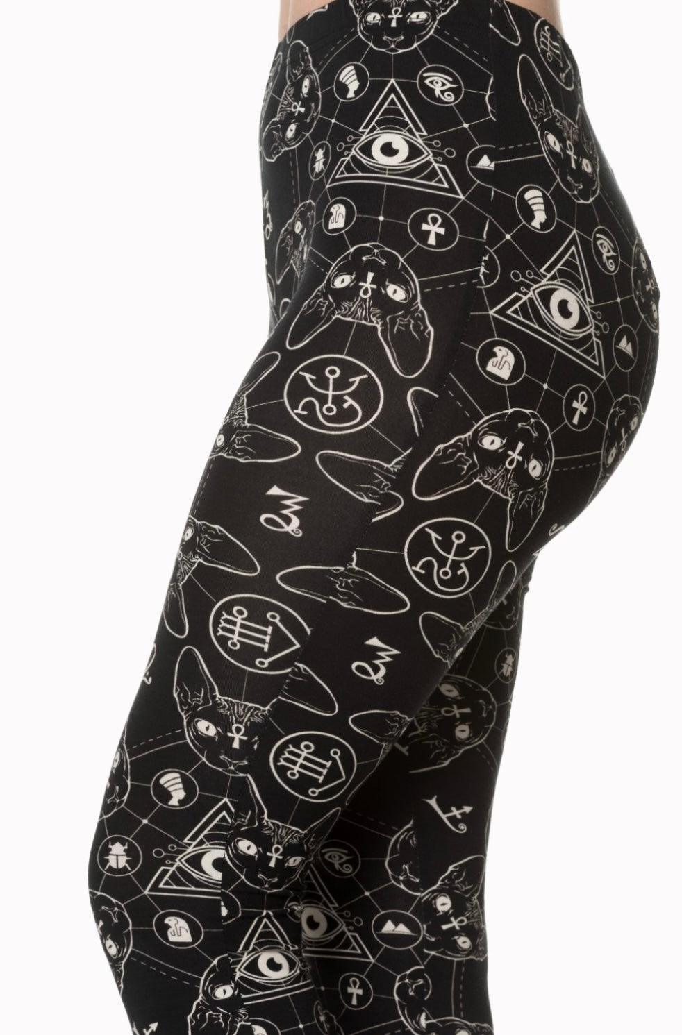Nine lives flared leggings