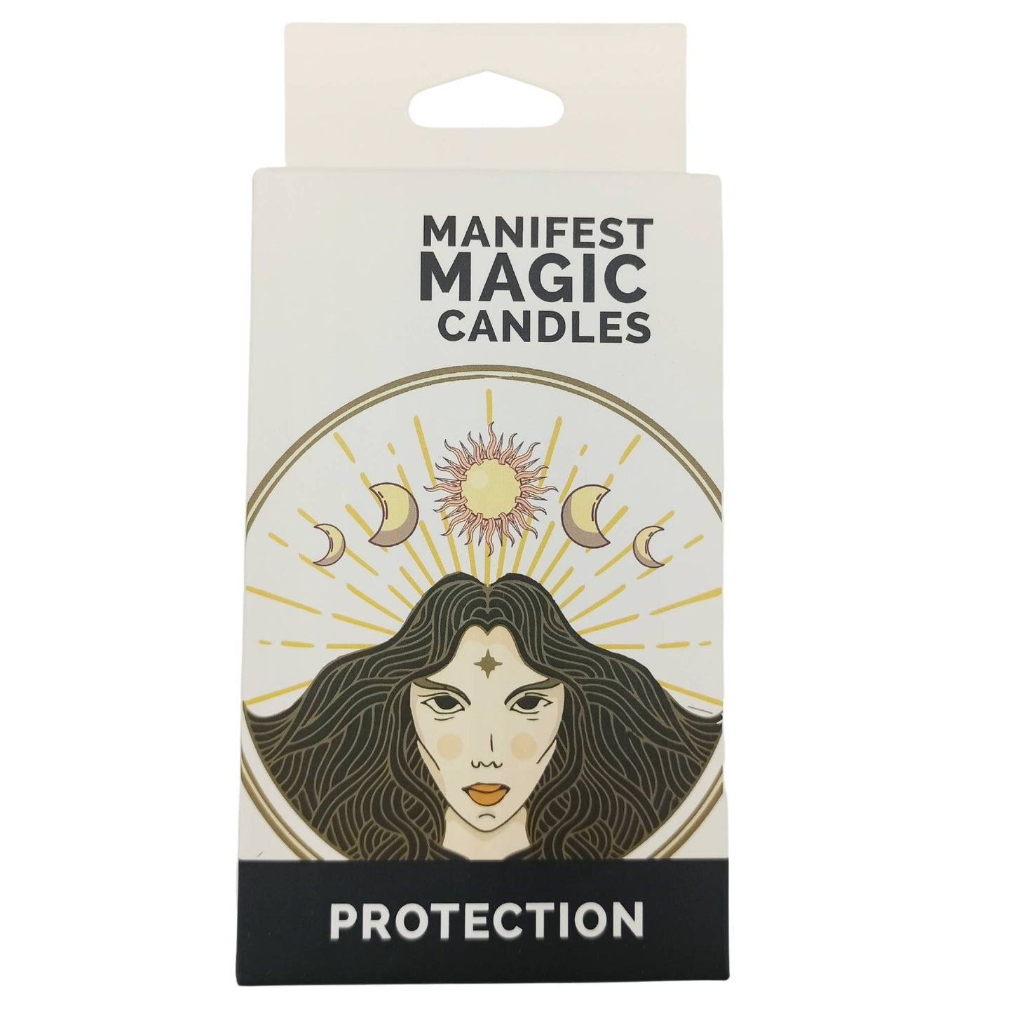 White Manifest Magic Candles- Protection (12 pack)