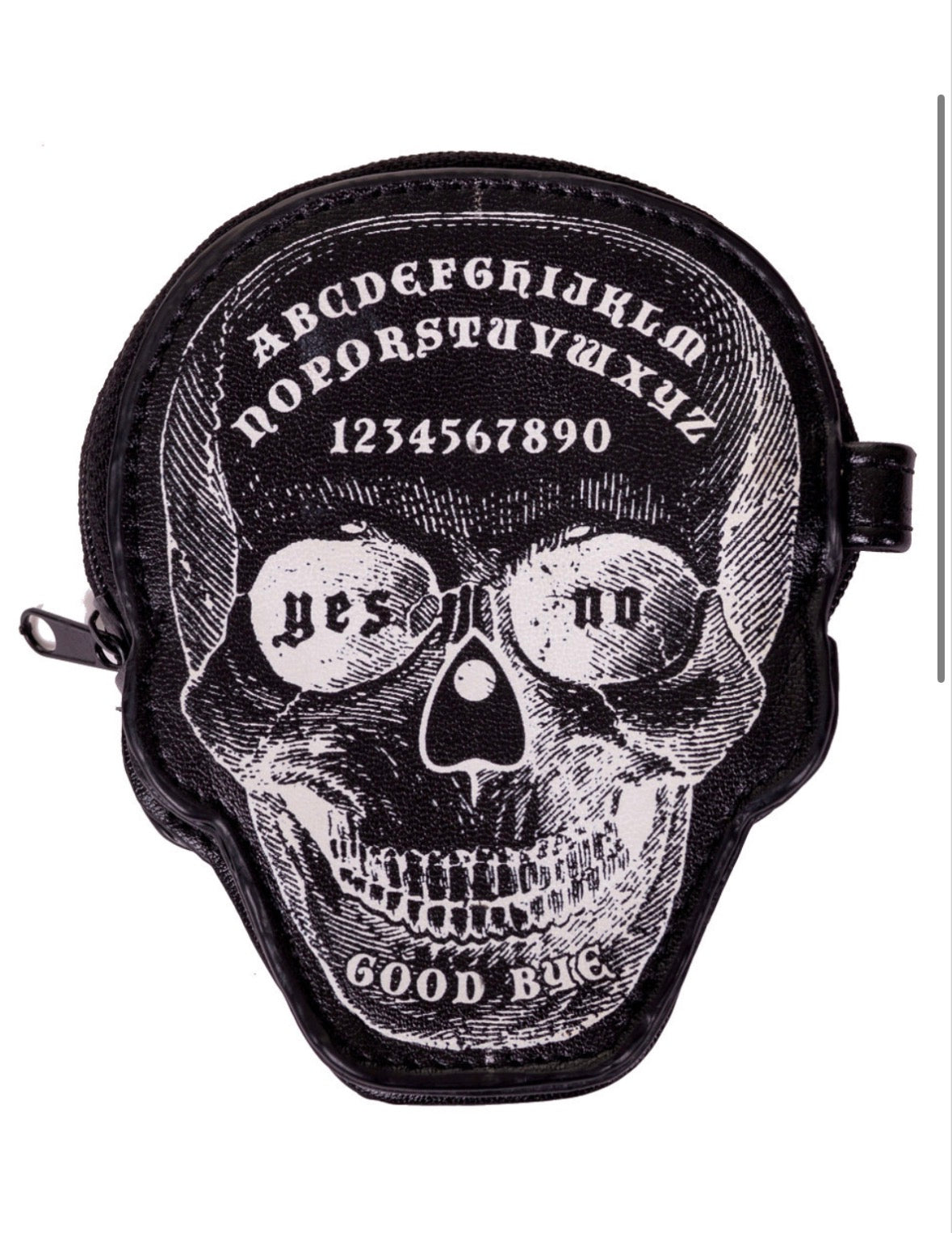 Ouija Skull Coin Purse