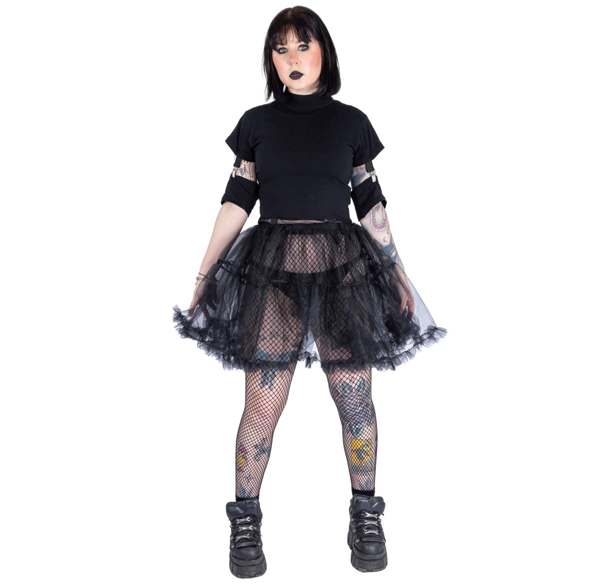 Amira layering Tutu Skirt Black