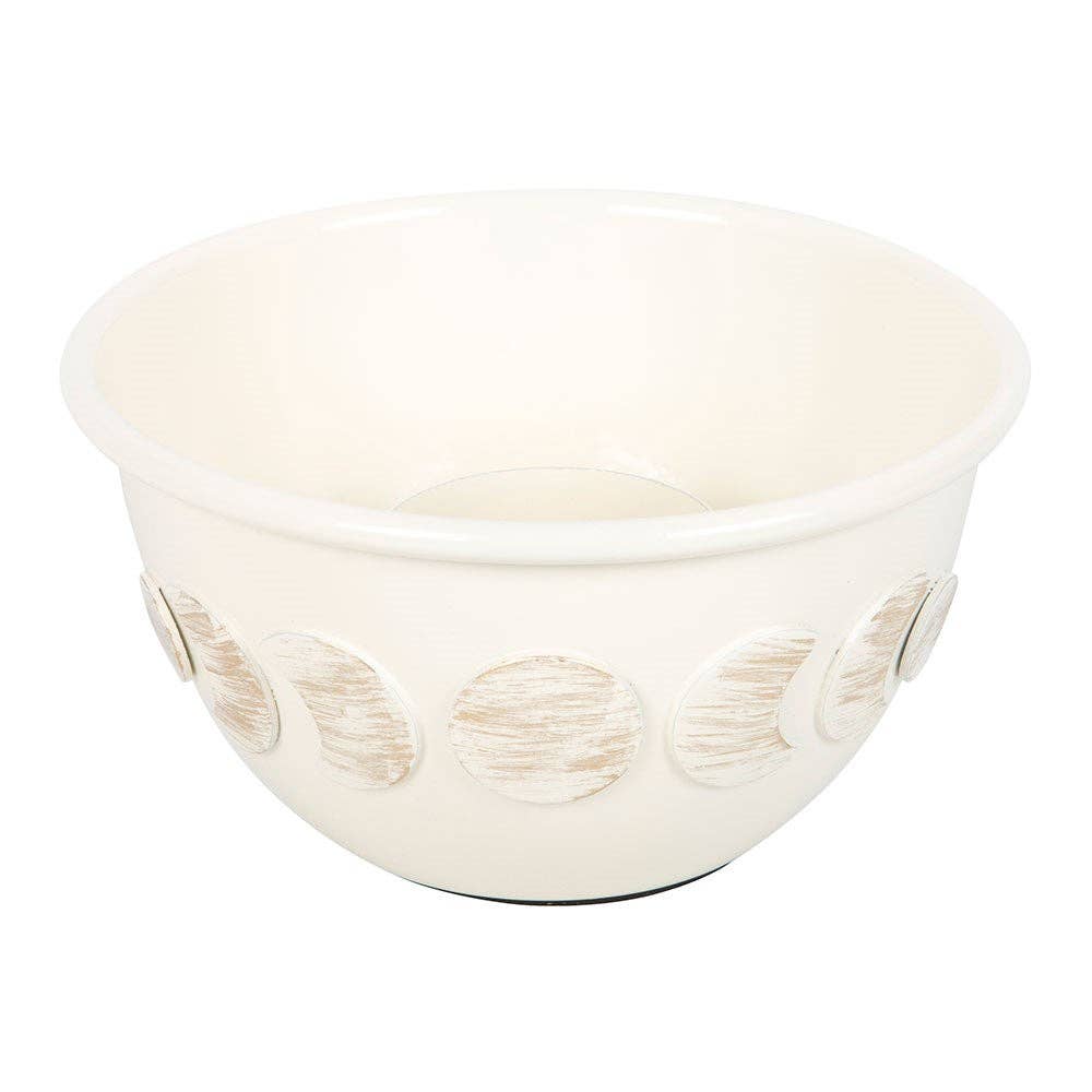 Moon Phase Metal Sage Smudge Bowl