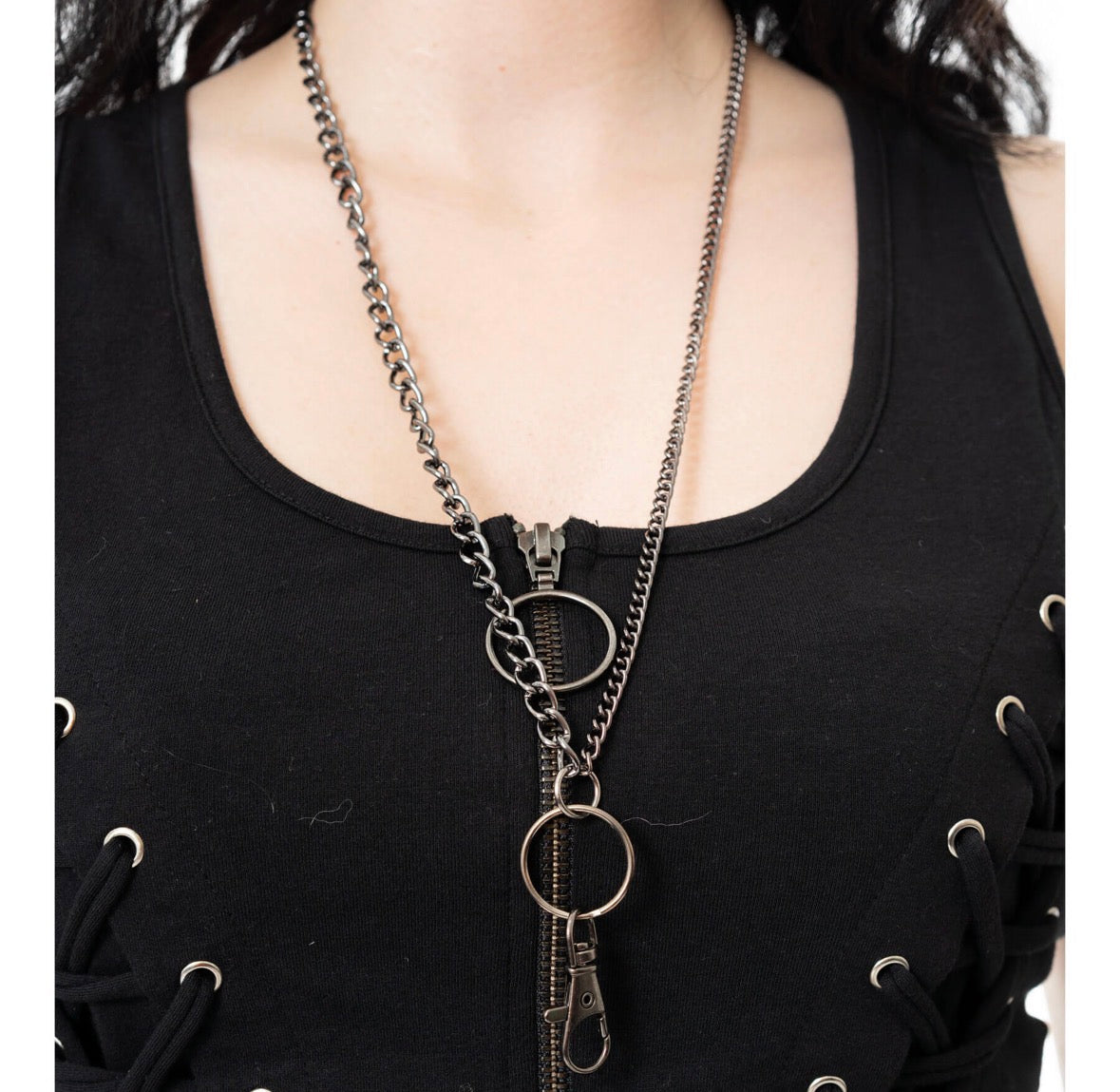Iron veil gunmetal 40cm chain