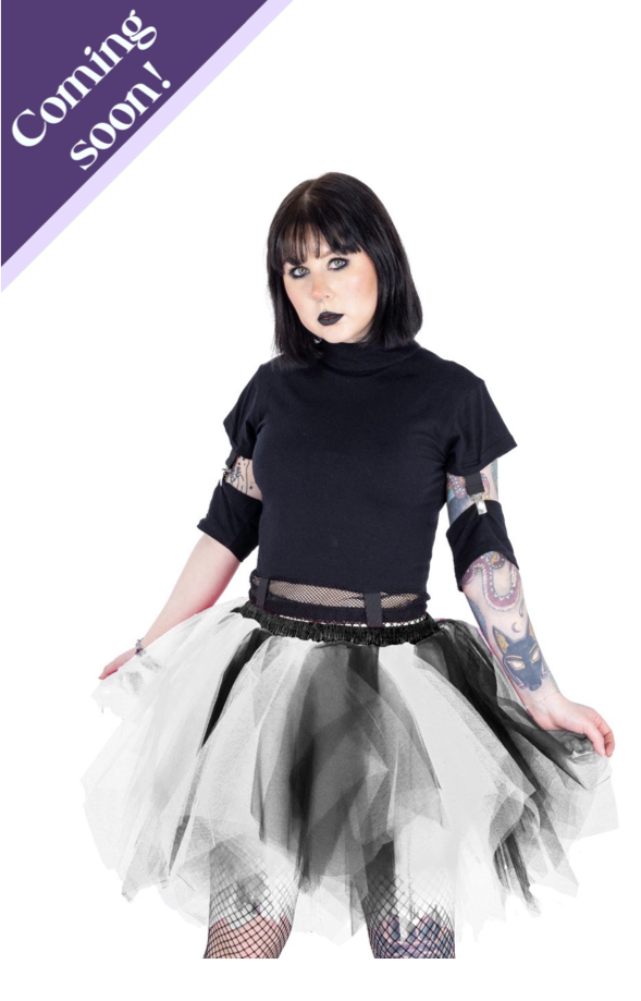 Caelia Tutu Skirt Black & White