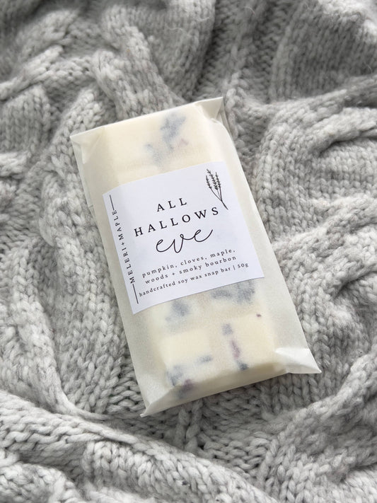 All Hallows Eve Scented Snap Bar Wax Melt