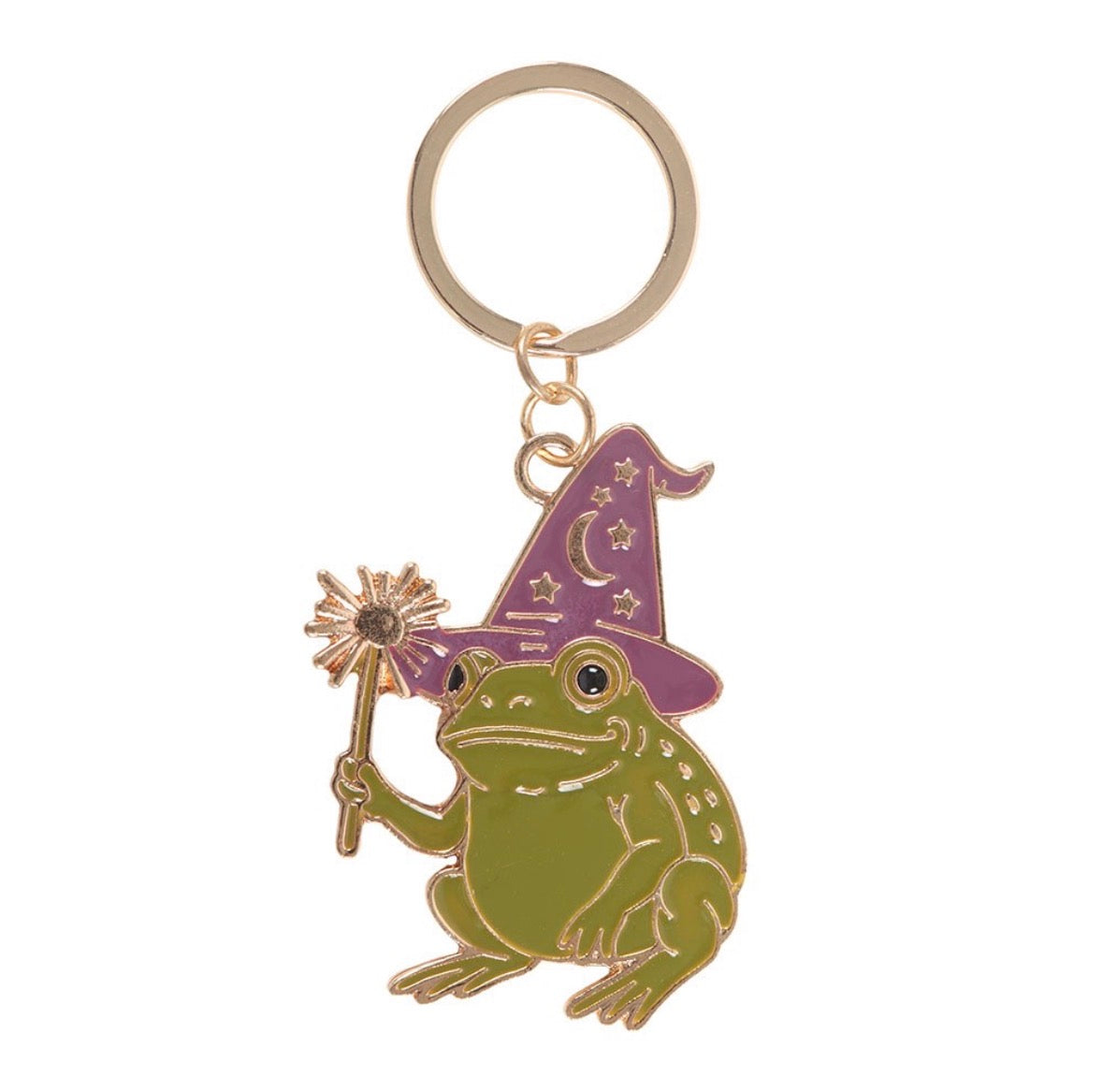 Hocus Croakus Toad Keyring
