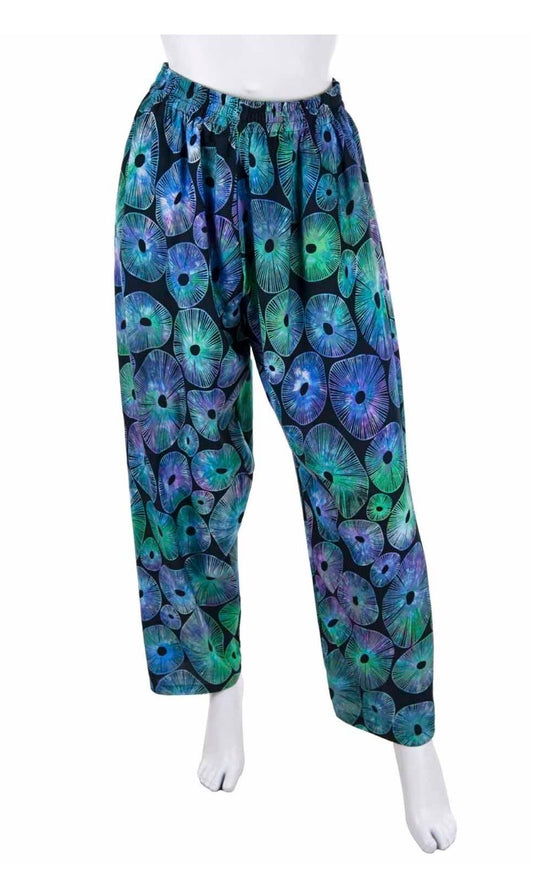 Aqua Coral elasticated Trousers