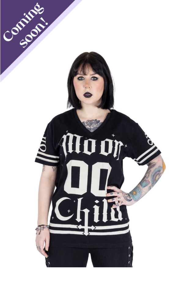 Moon Child Varsity Top