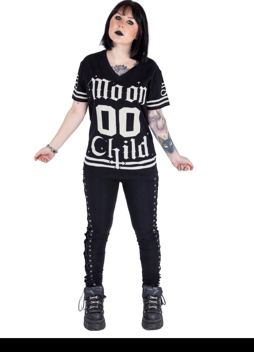 Moon Child Varsity Top