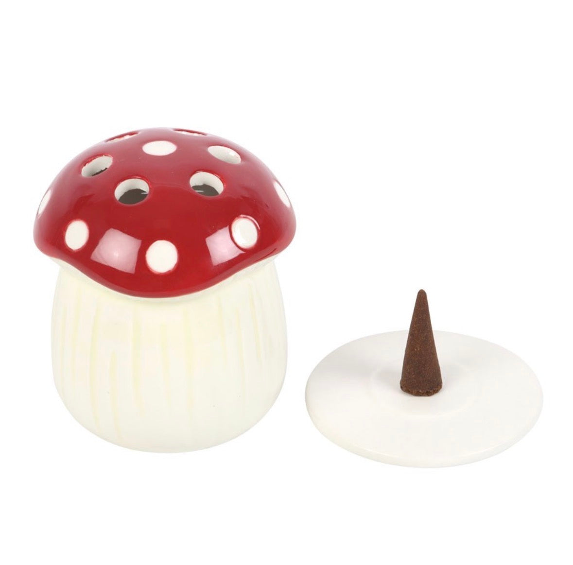 Mushroom Incense cone holder