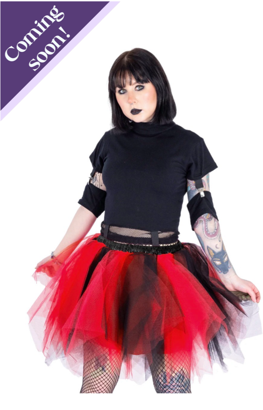 Caelia Tutu Skirt Black & Red