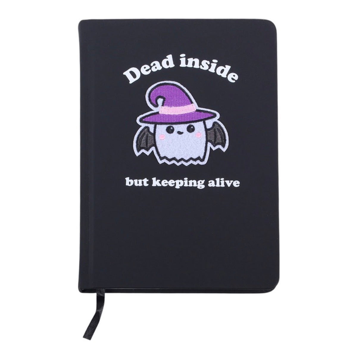 Cute Ghost prompted Mindfulness Journal