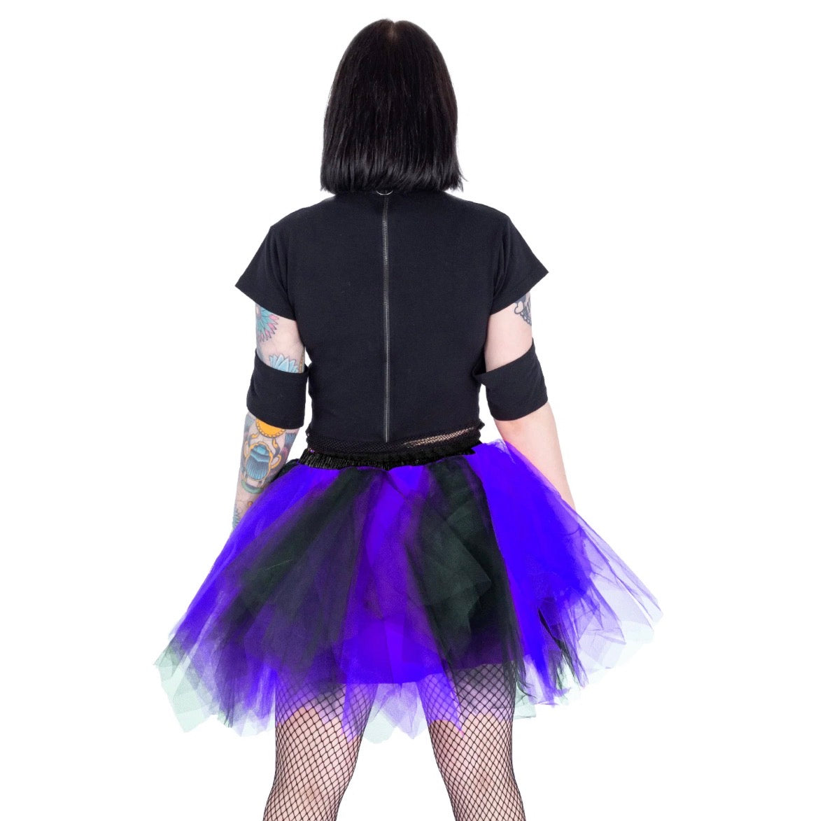 Caelia Tutu Skirt Black & Purple